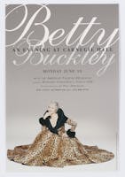 Flyer for  Betty Buckley’s benefit concert for Broadway Cares / Equity Fights AIDS, 1996