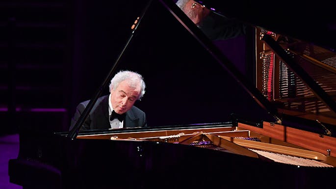 Bach expert Sir András Schiff in rare performance of The Well-Tempered Clavier on piano.