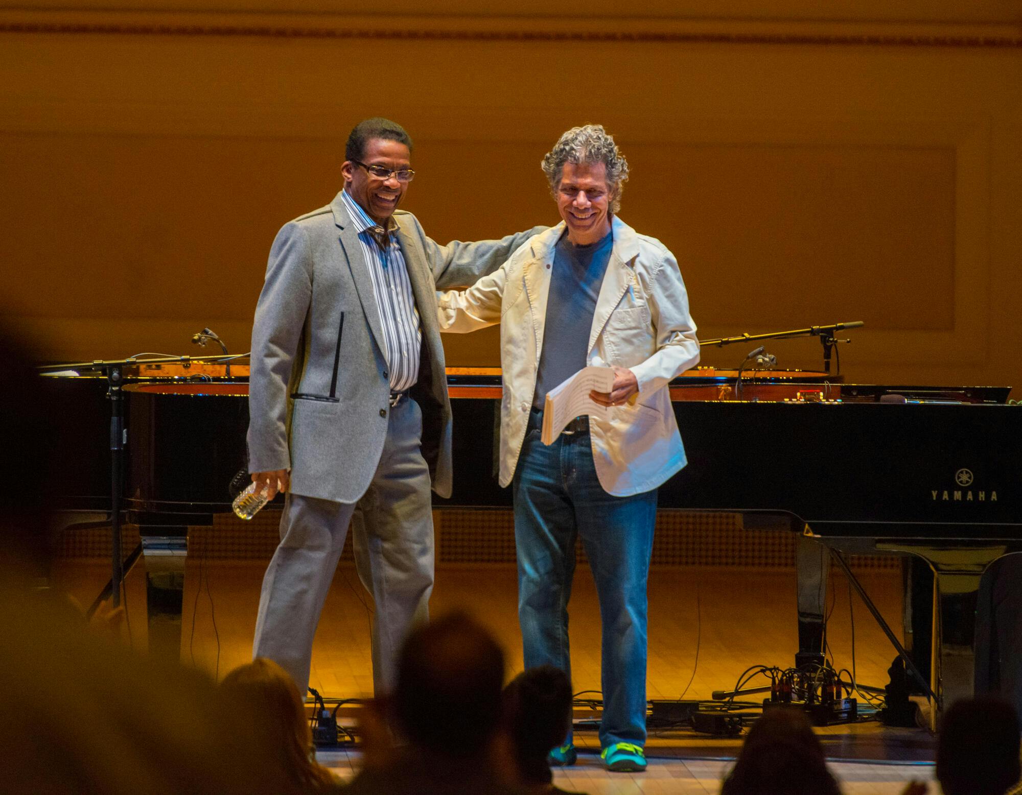 Herbie Hancock and Chick Corea, 2015
