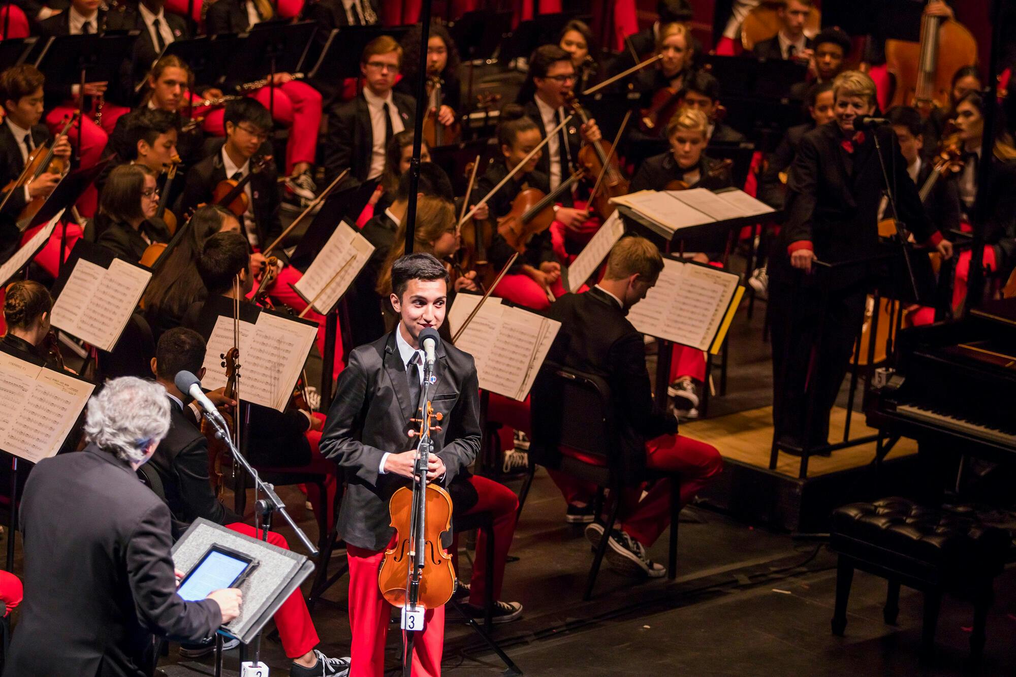 Matthew Garcia, a member of NYO-USA, speaks about his previous experience in NYO2, 2017