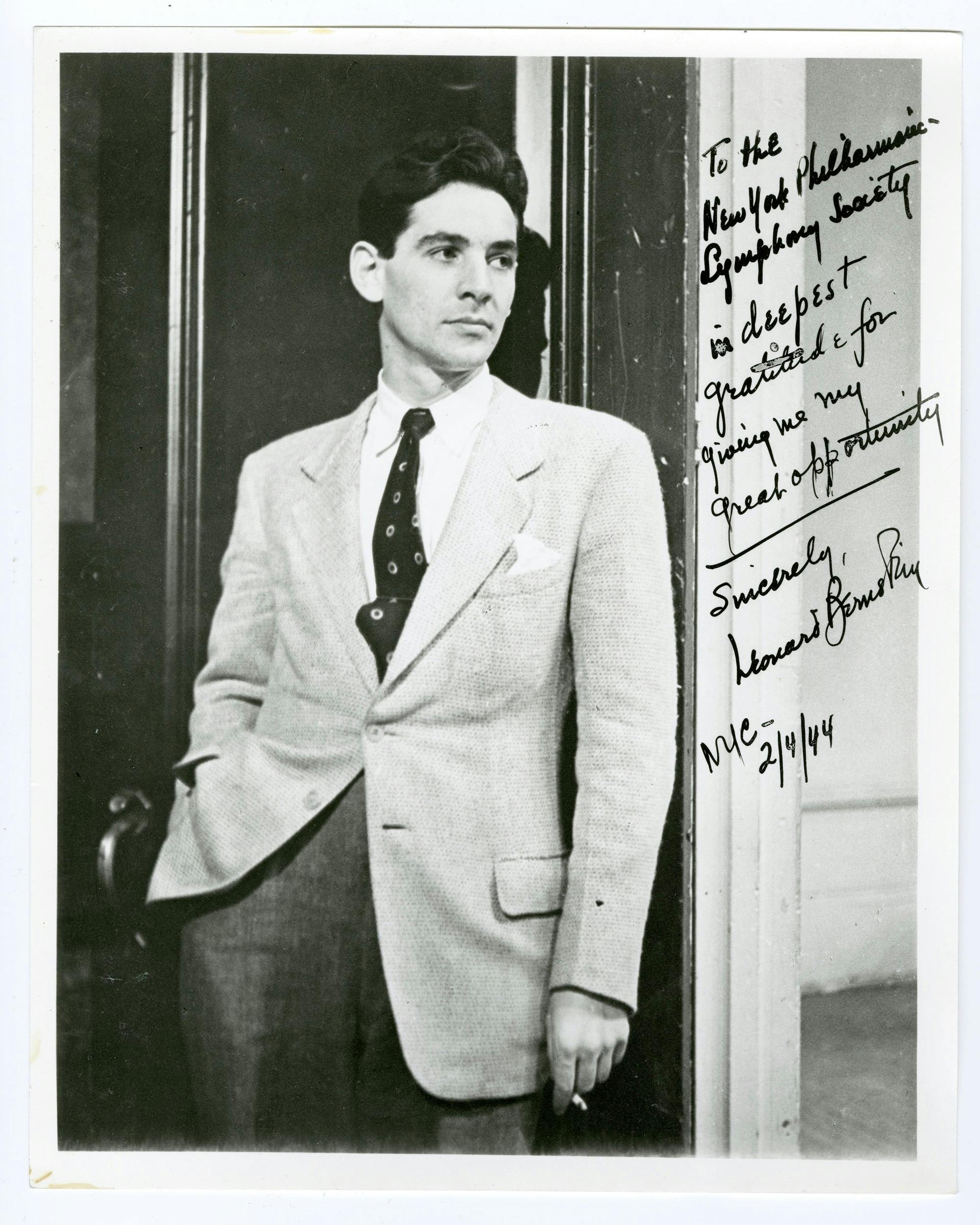 Leonard Bernstein's Carnegie Hall Debut