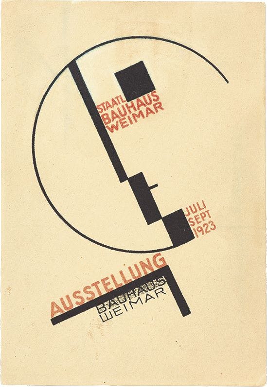 <i>Bauhaus Ausstellung Weimar Juli</i> by Dörte Helm, 1923