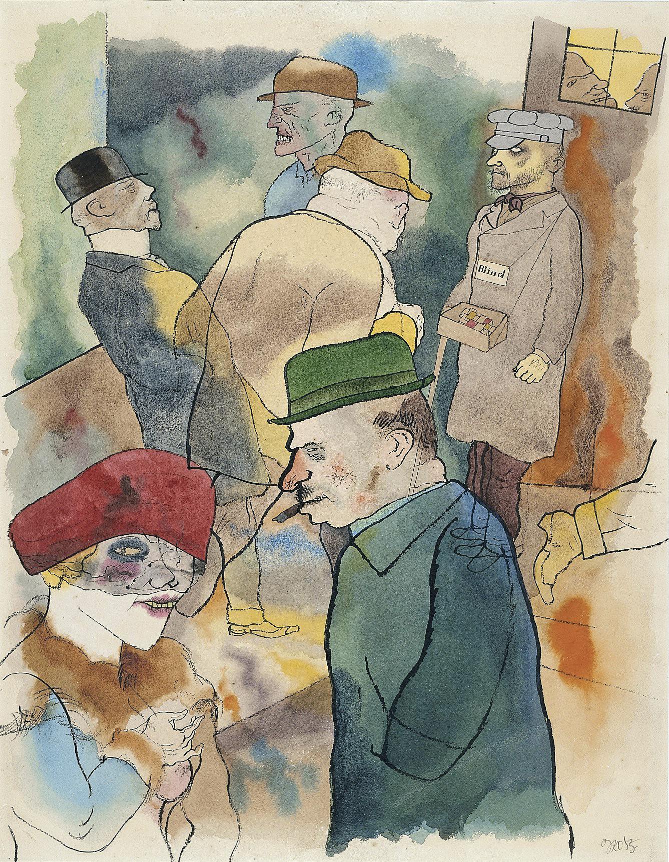 George Grosz’s <i>Twilight</i>, 1922