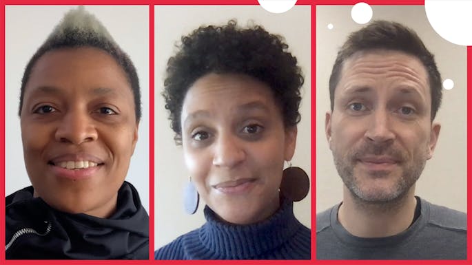 Mazz Swift, Clay Ross, and Sarah Elizabeth Charles