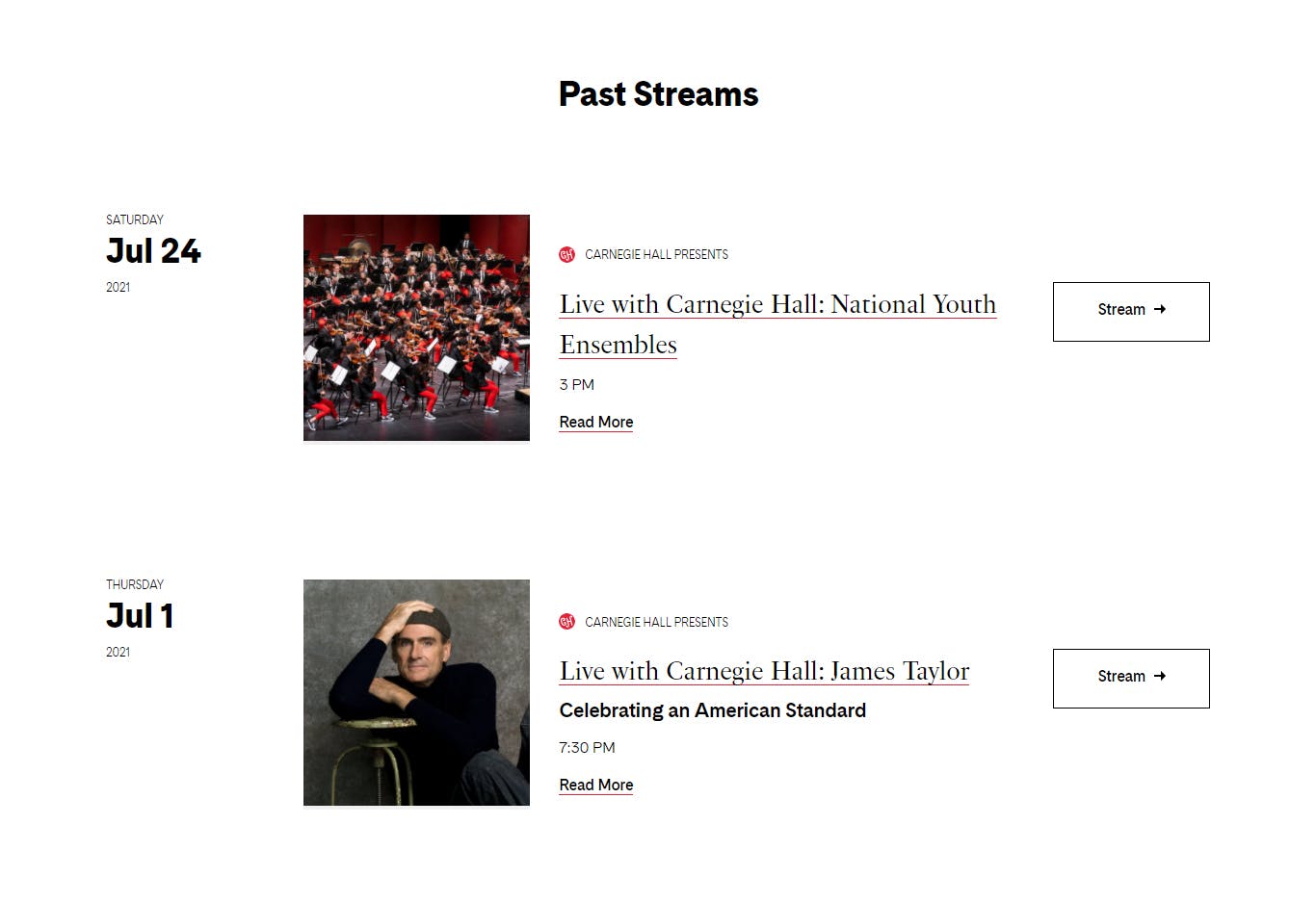 How to Watch Video on Demand Carnegie Hall
