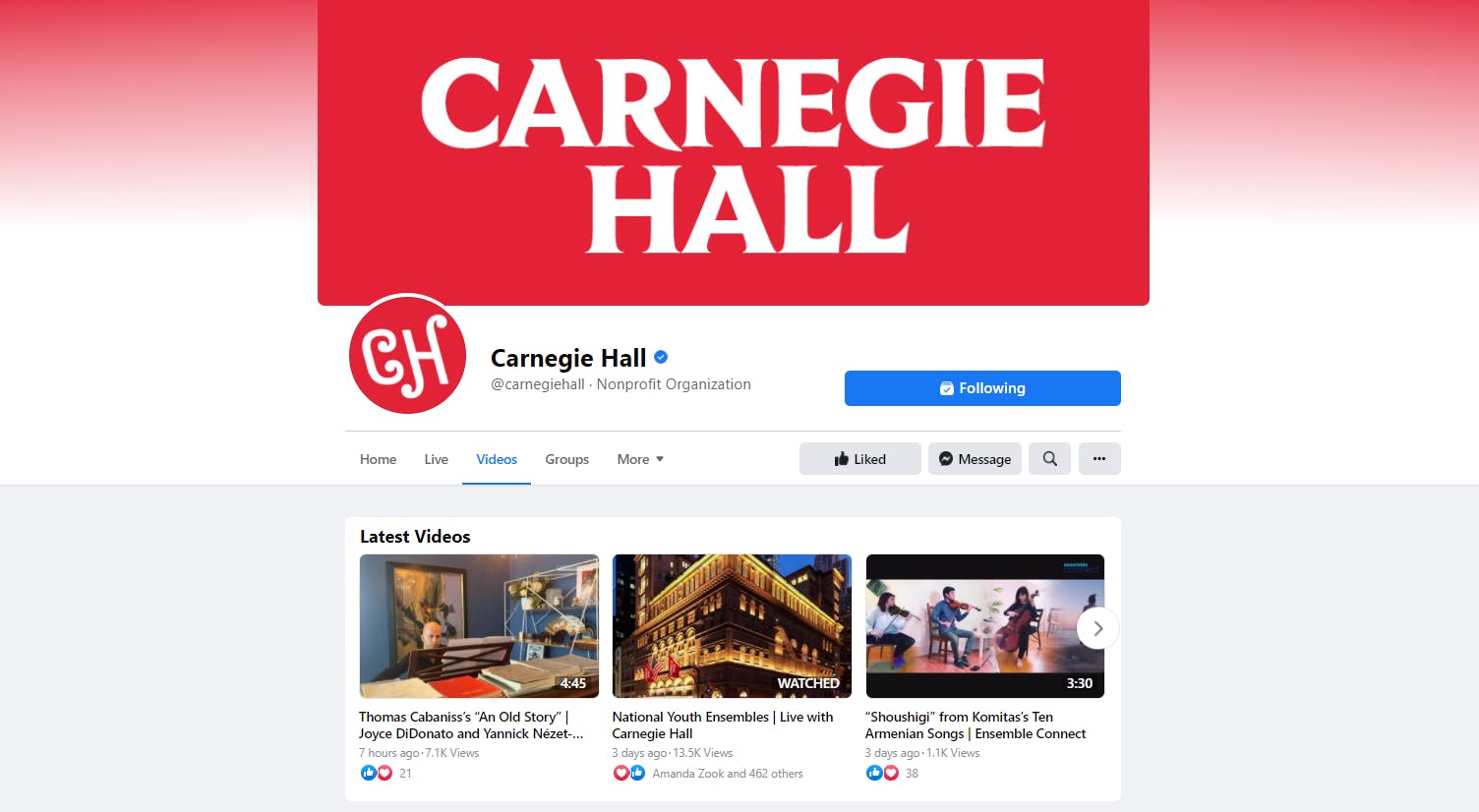 How to Watch Video on Demand Carnegie Hall