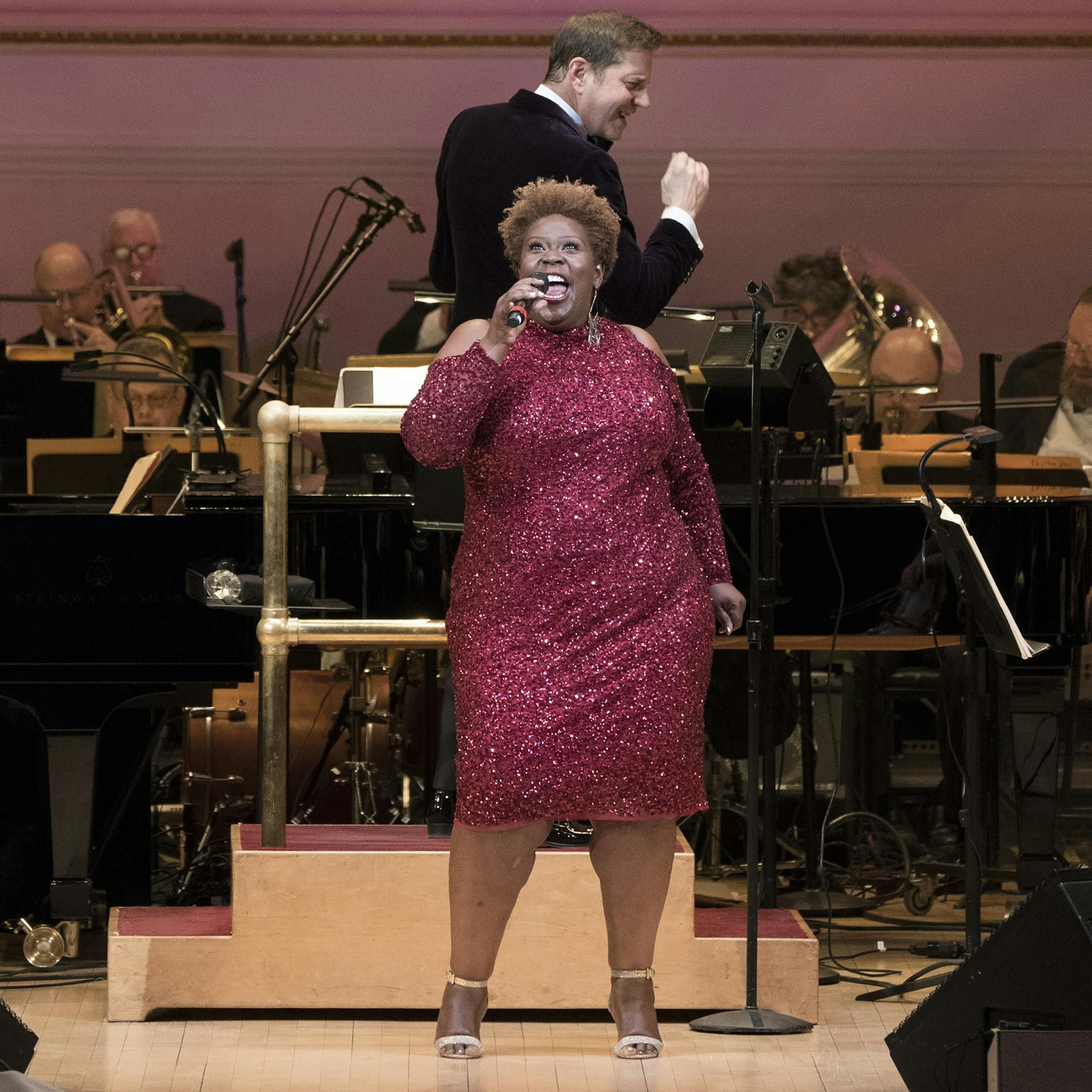 Capathia Jenkins performs with The New York Pops