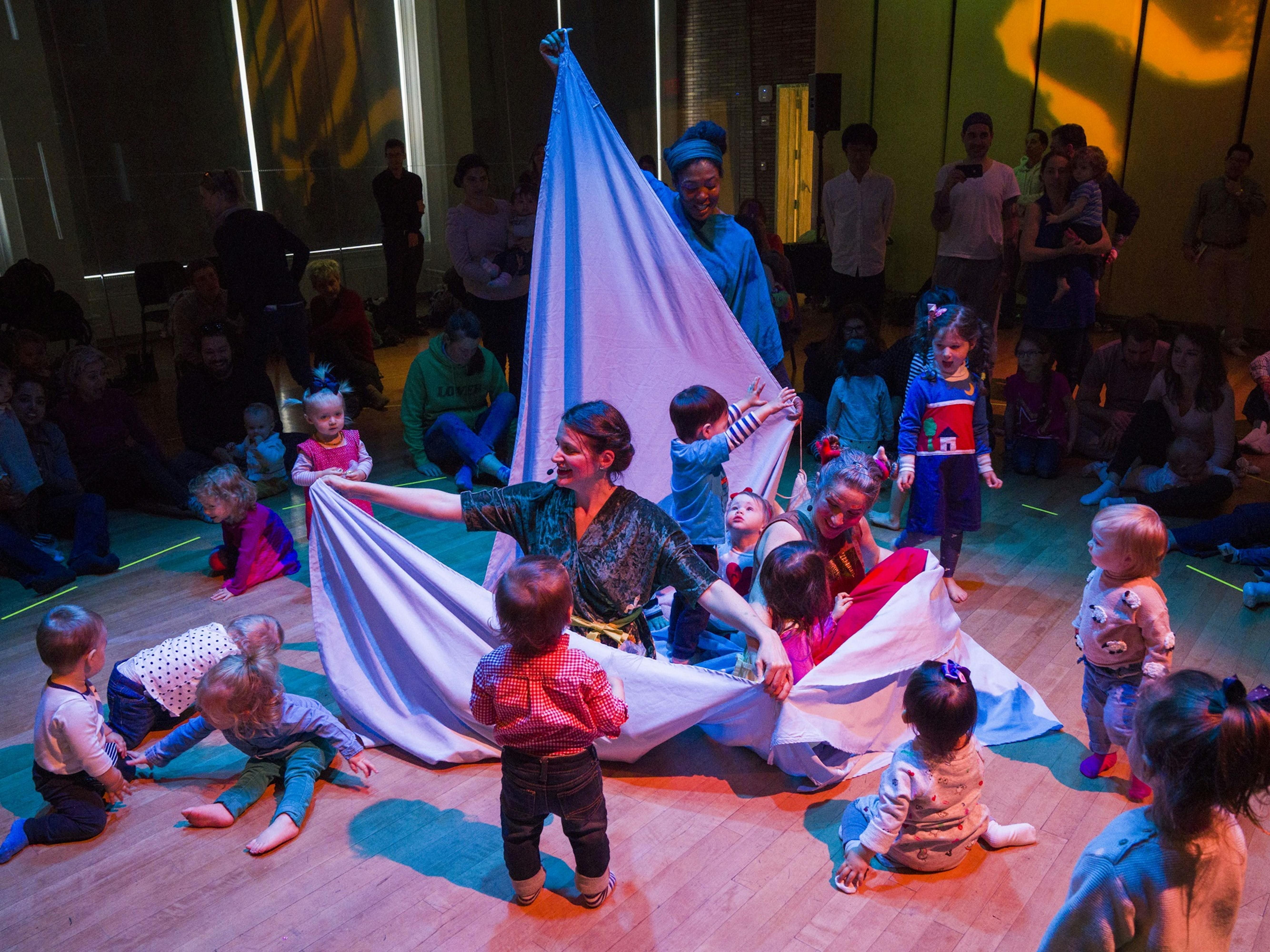 Babies participate in NOOMA, an opera written for children ages 0-2