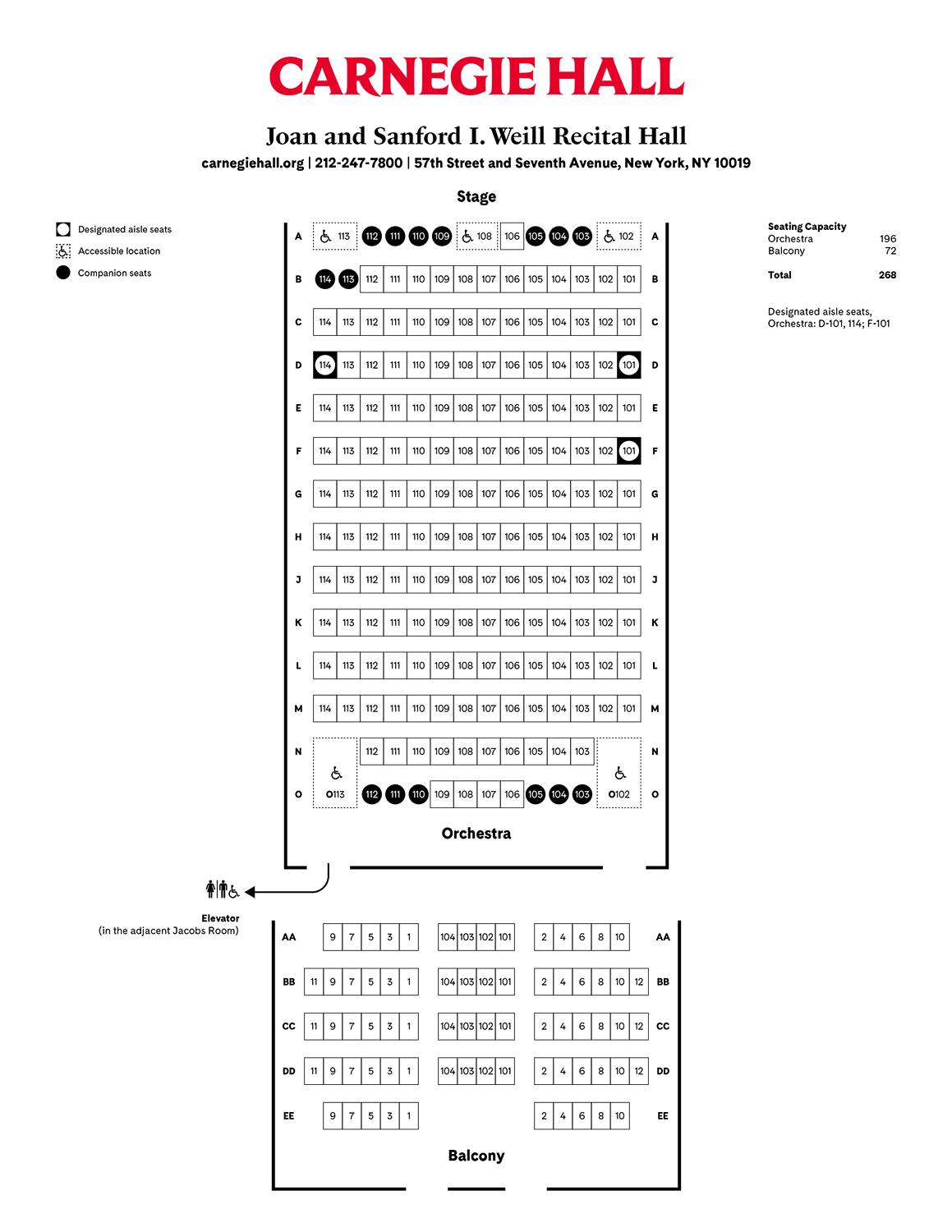 Seating Charts Carnegie Hall seating-charts-carnegie-hall