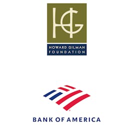 Howard Gilman and Bank of America logos.