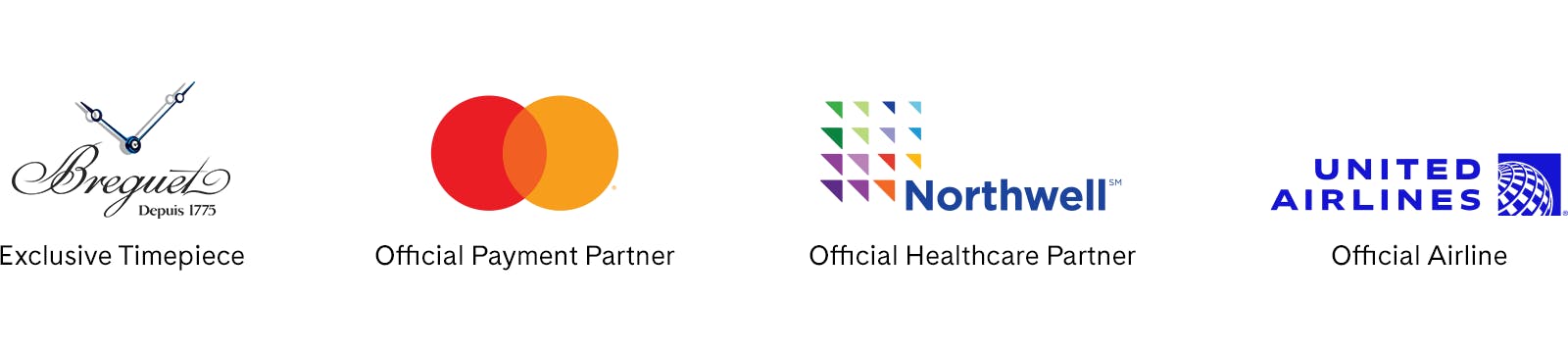 Breguet, Mastercard, Northwell, United Airlines