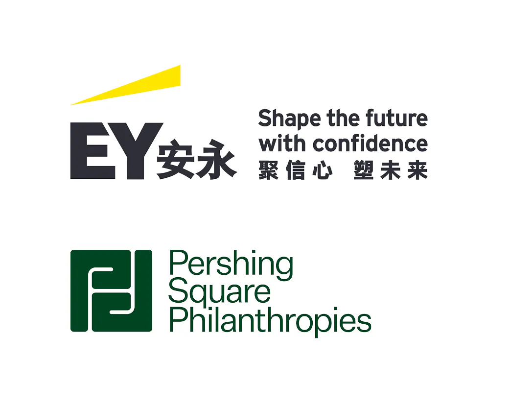 EY Logo and Pershing Square Philanthropies