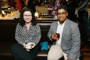 Sanskar Marahata and Audrey Miller