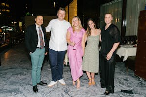James Miller, Ricky O'Bannon, Hayley Tomlinson, Elizabeth Baliozian, Aaron Boscanin