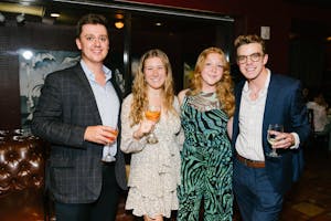 Matt Earl, Lily Caswell, Sara Ross, and Nick McRae