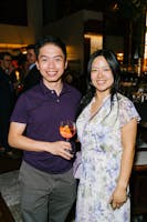 Calvin Cheng and Isabelle Wong