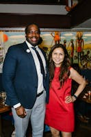 Christopher Leake and Adriana Herrera
