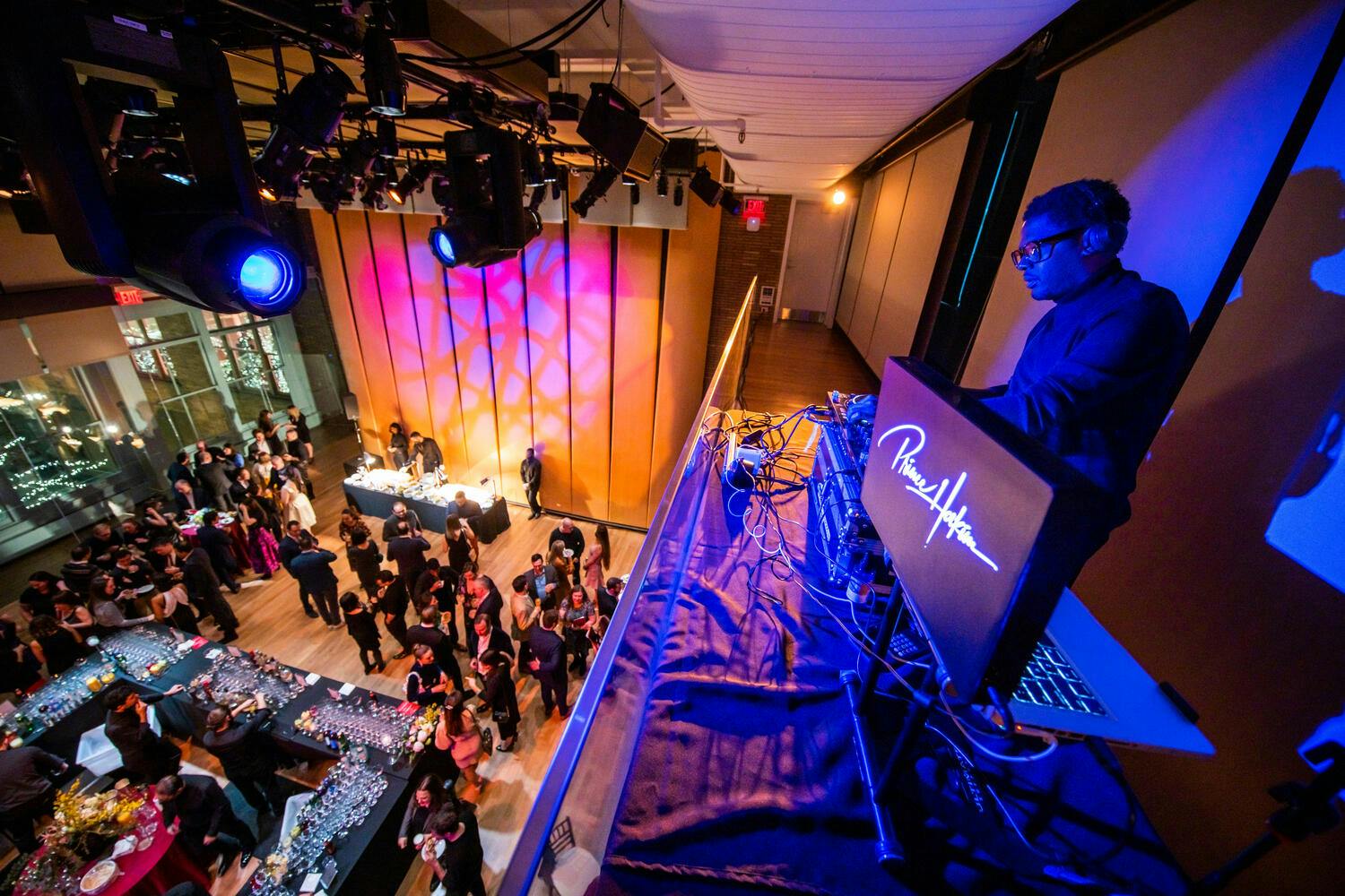 DJ Prince Hakim performing at the After Party