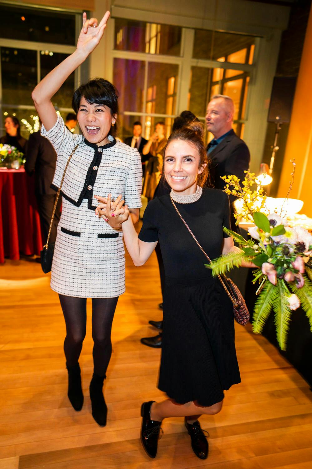 Notables dancing at the After Party