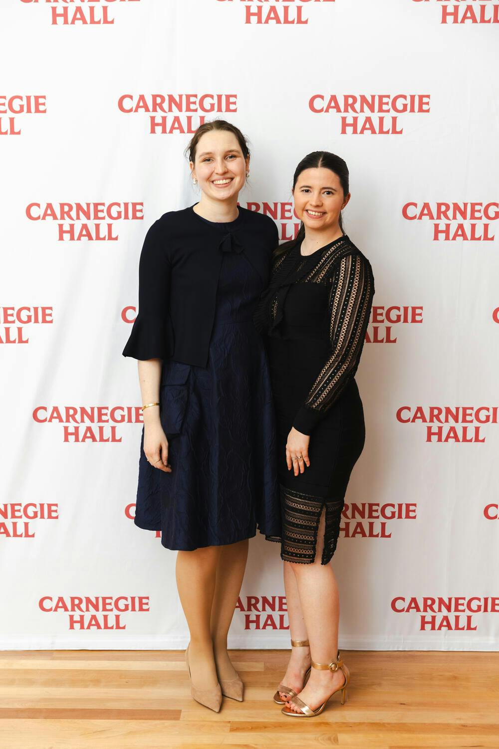 Celebration attendees pose for a photo