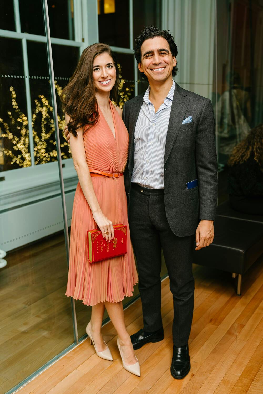 Celebration attendees pose for a photo