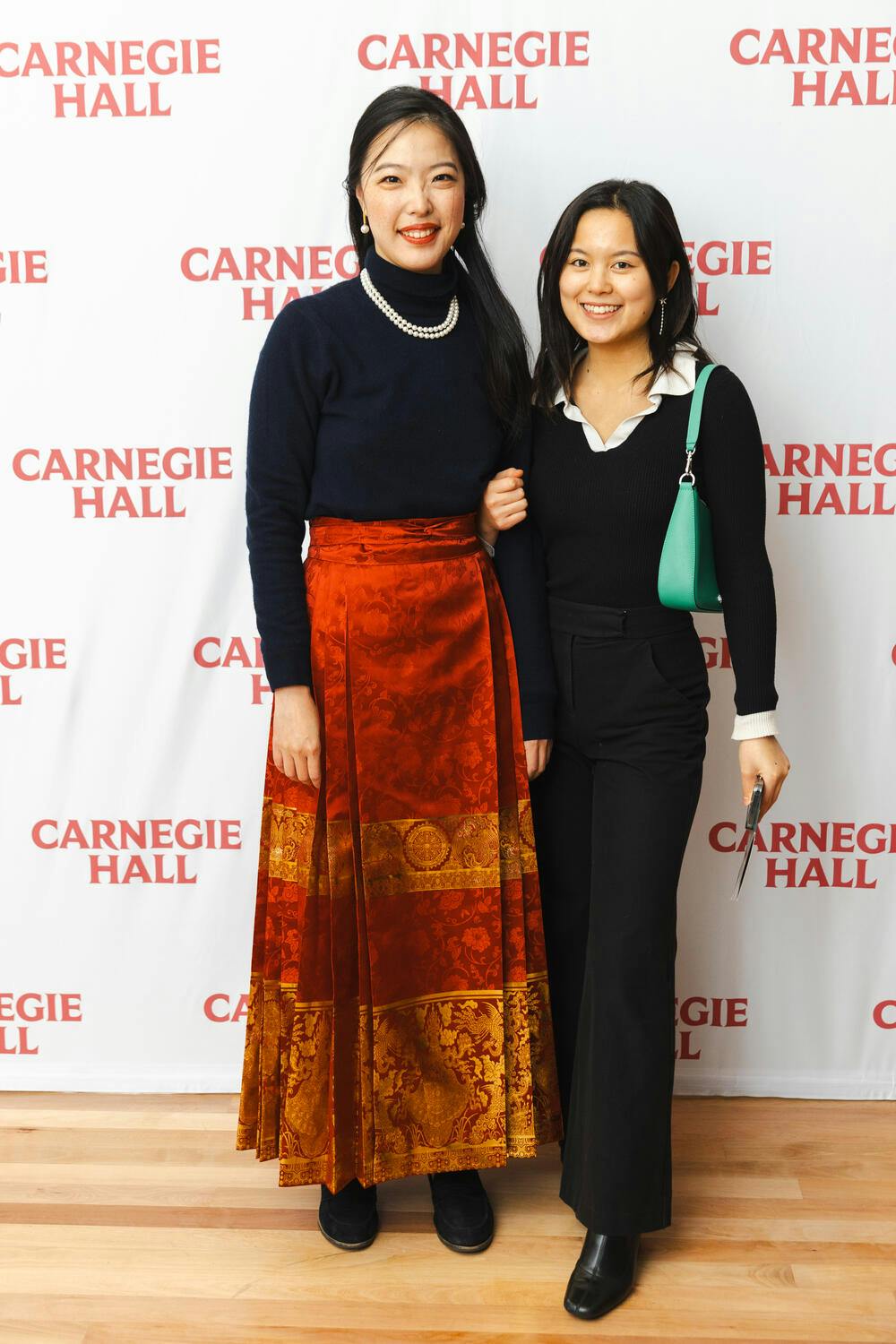 Celebration attendees pose for a photo