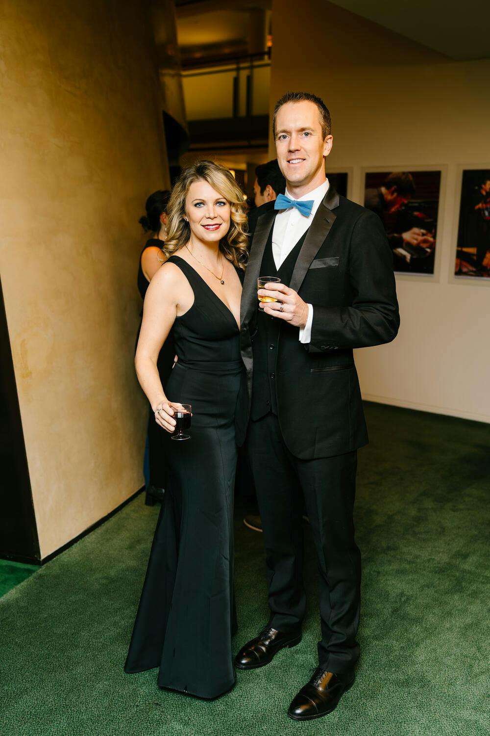 Celebration attendees pose for a photo