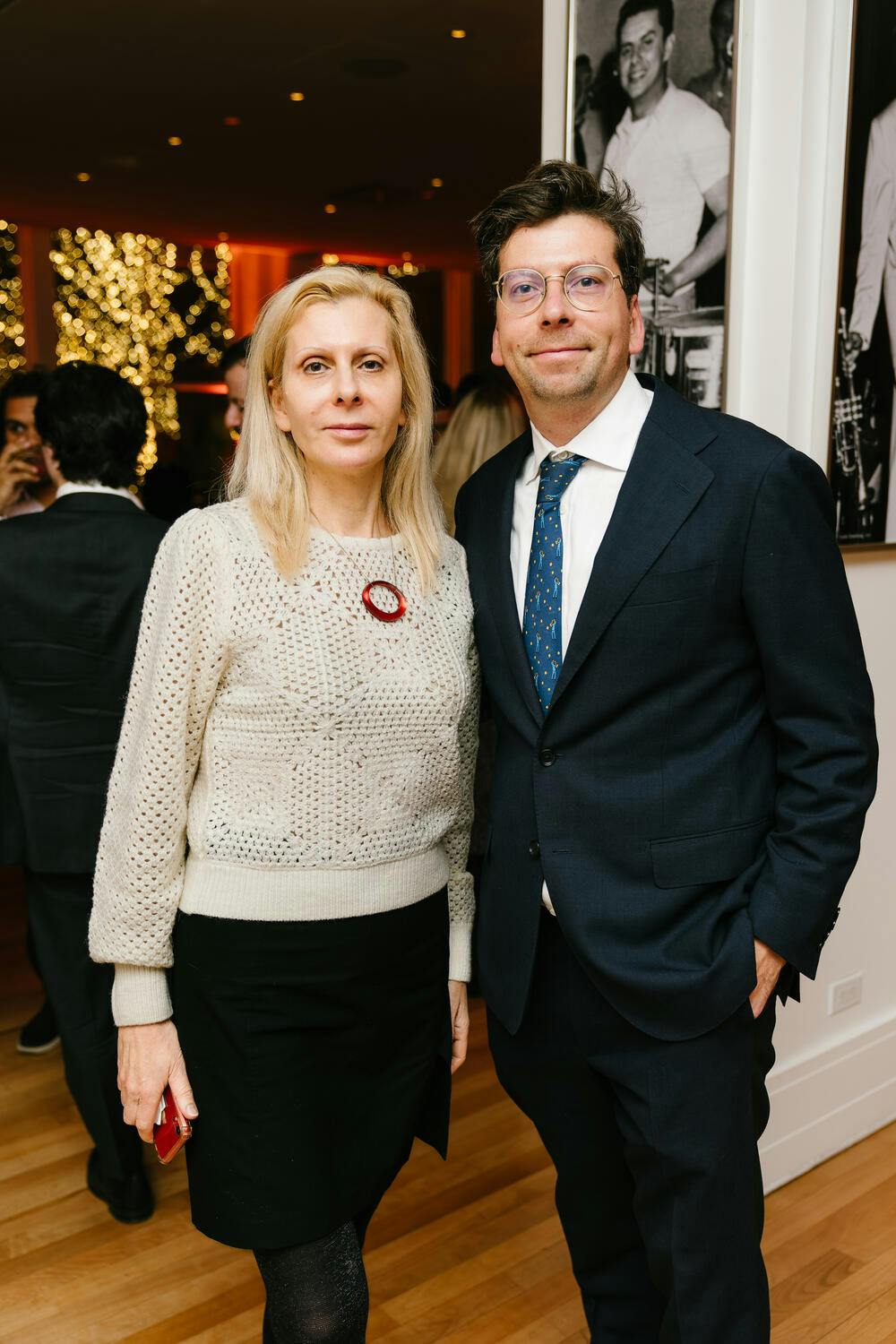 Celebration attendees pose for a photo