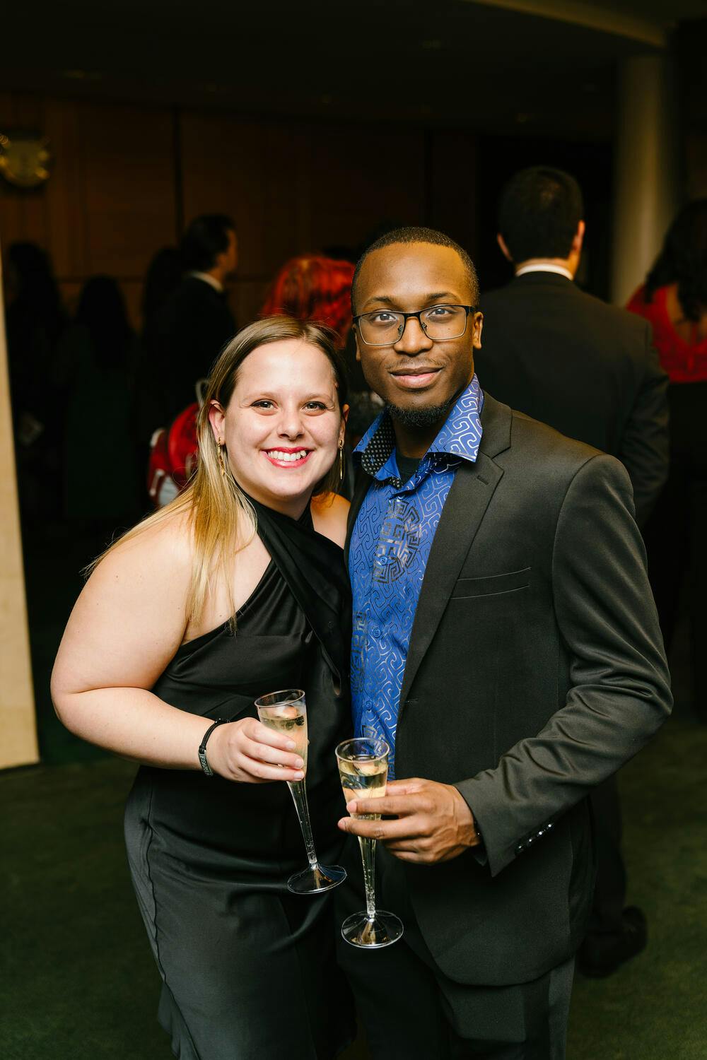 Celebration attendees pose for a photo