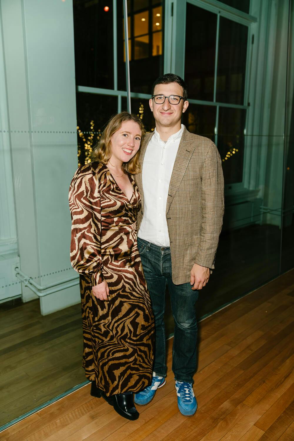 Celebration attendees pose for a photo