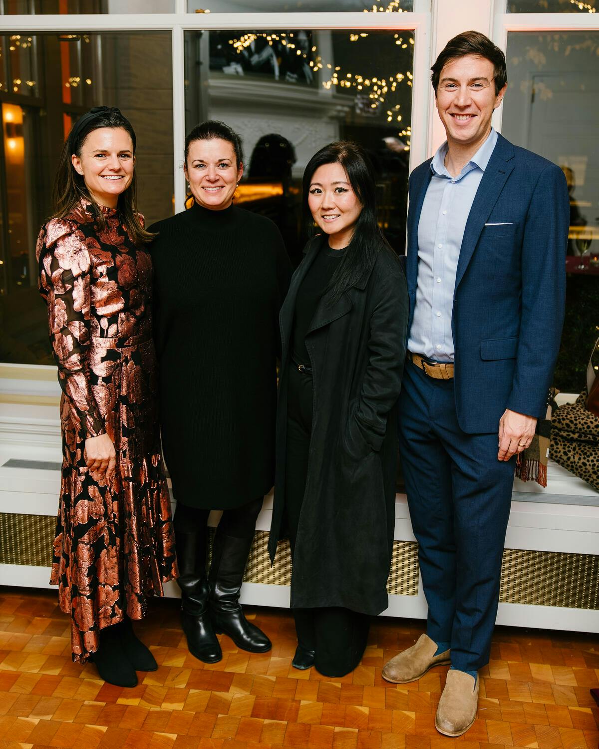 Celebration attendees pose for a photo