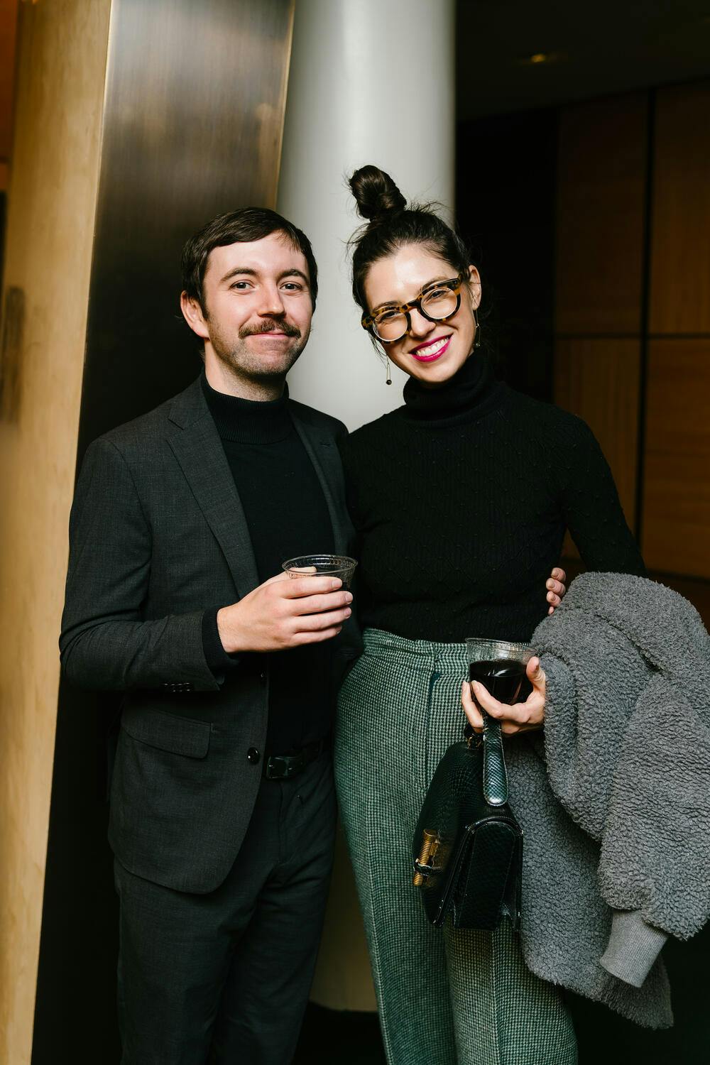 Celebration attendees pose for a photo