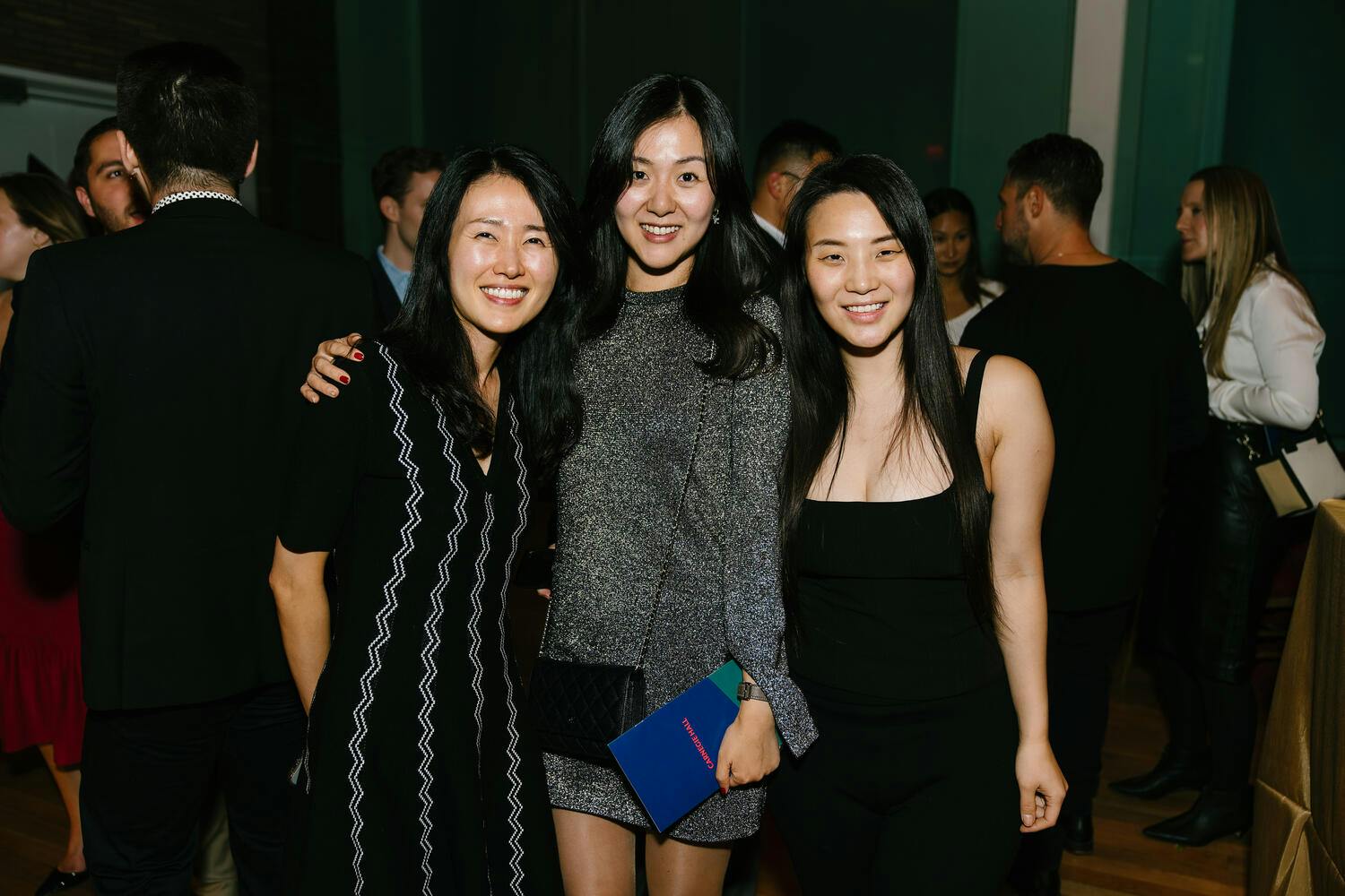 Celebration attendees pose for a photo