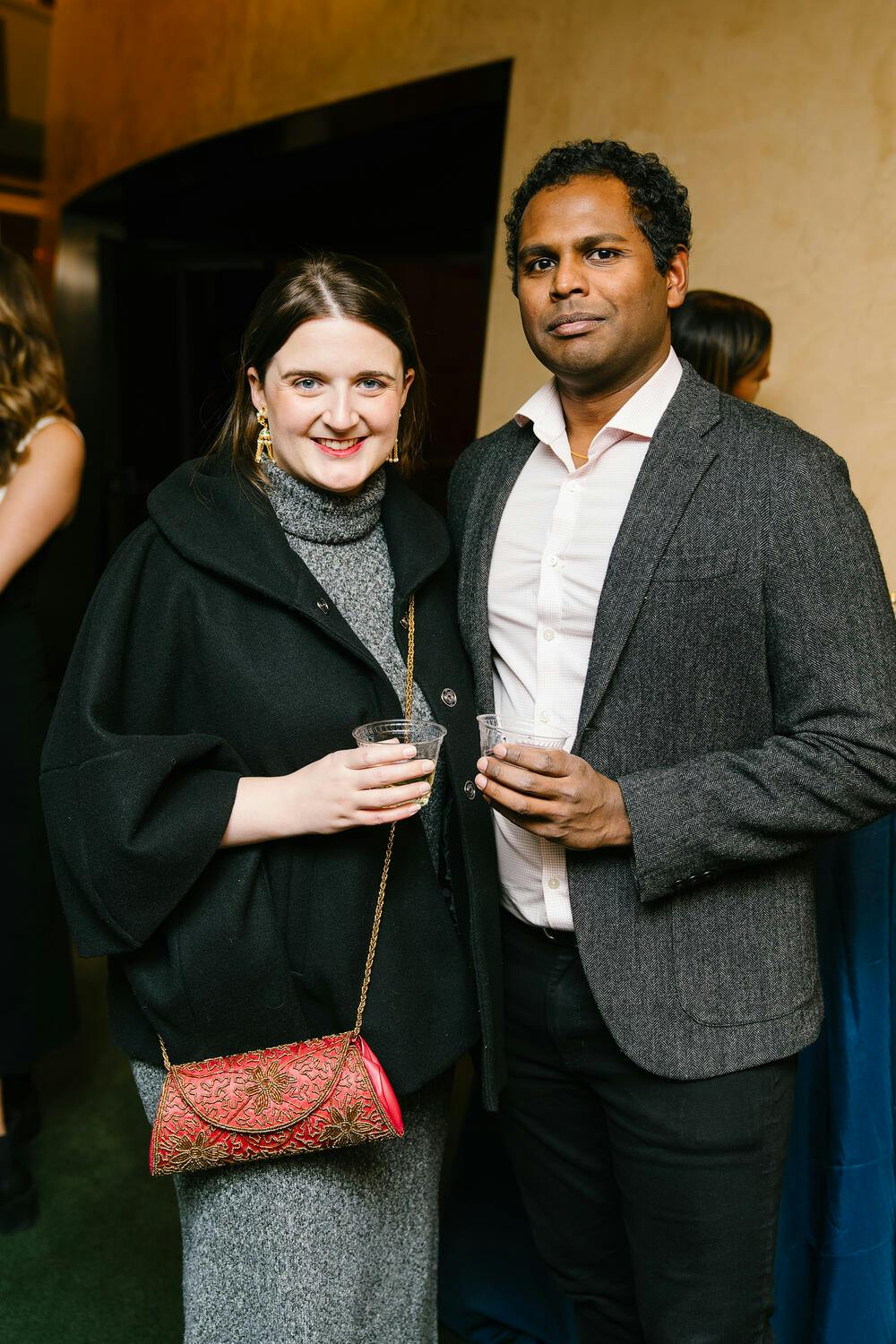 Celebration attendees pose for a photo