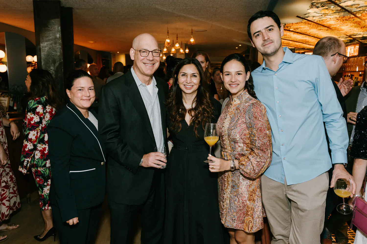 Monica Zuleta, Alex Goldberg, Adriana Herrera, Rosario Jaramillo, and Gregorio Londoño Villegas 