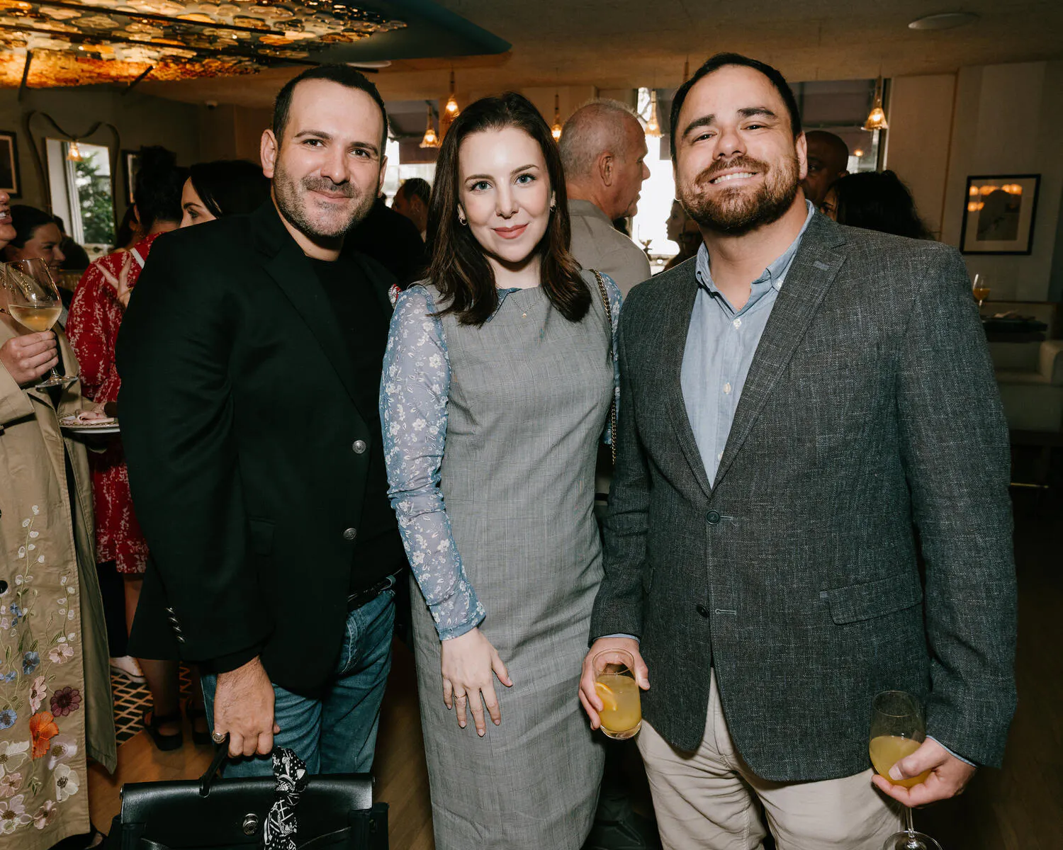 Vincent Festa, Sara Lemesh, and Siegfried Bilstein