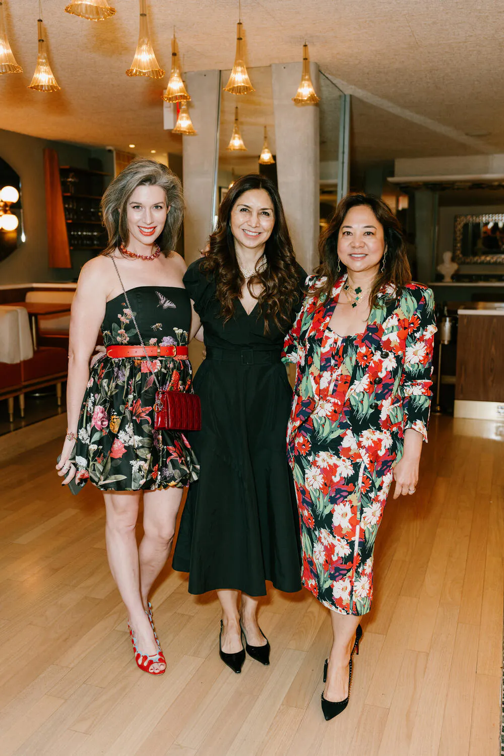 Kelly Clarke, Adriana Herrera, Kim Hastie