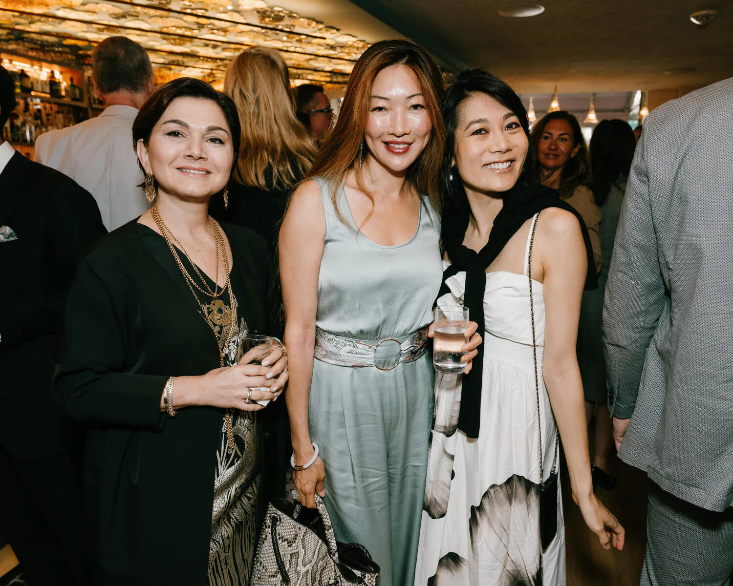 Lynn Yen, Stephanie Yoshida, and Guest 