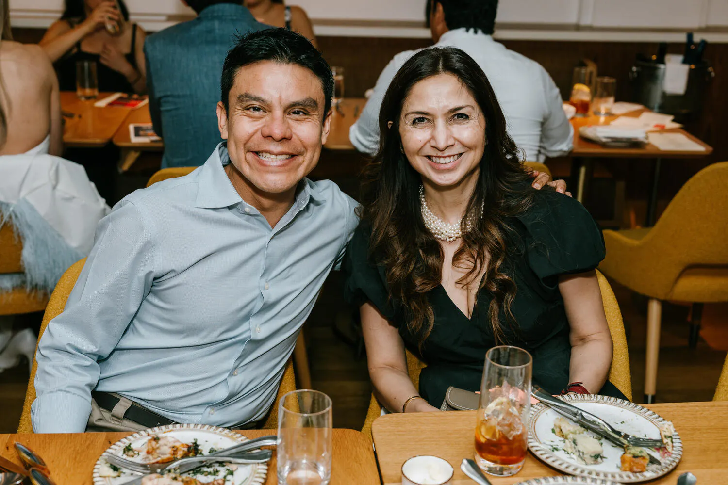 Mario Chamorro and Adriana Herrera 