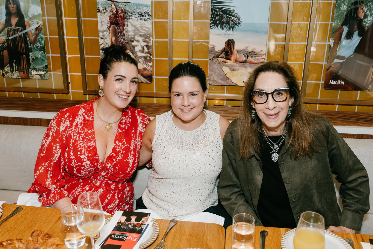 Brigid Berger, Monica Zuleta, and Guest 