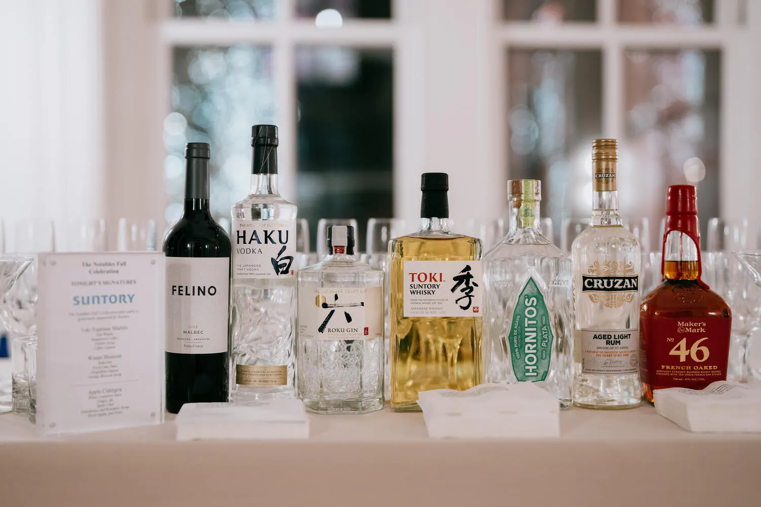 The Notables Fall Celebration after-party is generously supported by Suntory