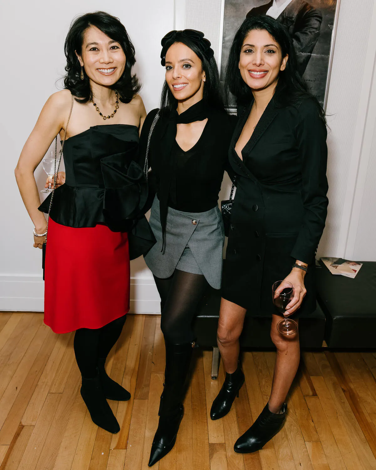 Stephanie Yoshida, Yasmine Shama, and Urmi Chowdhury