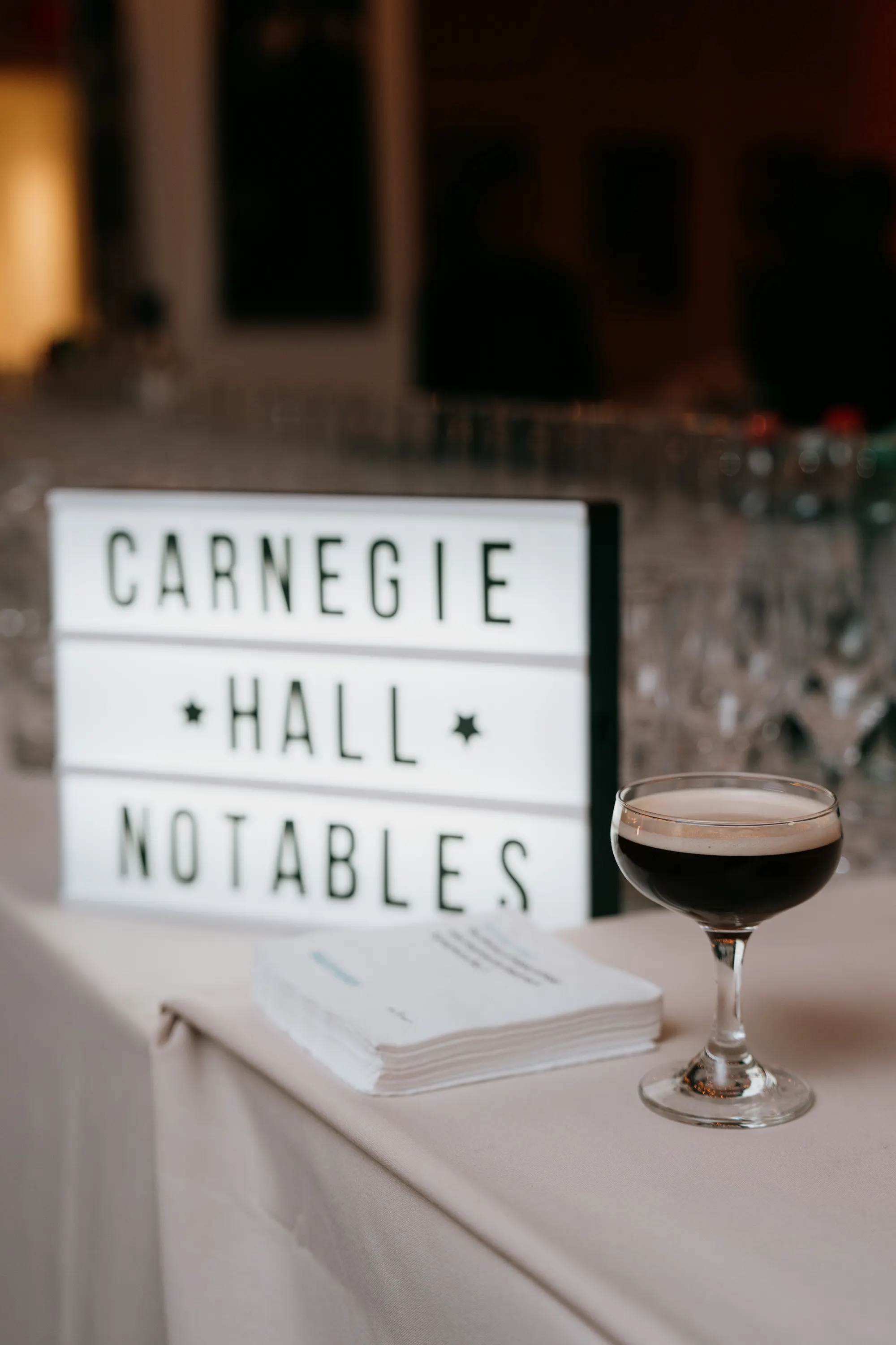 The Notables Fall Celebration after-party is generously supported by Suntory