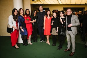 Notables: Jamie Barton after party guests.