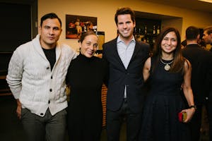Notables: Jamie Barton after party guests.