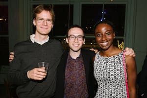 Notables: Jamie Barton after party guests.