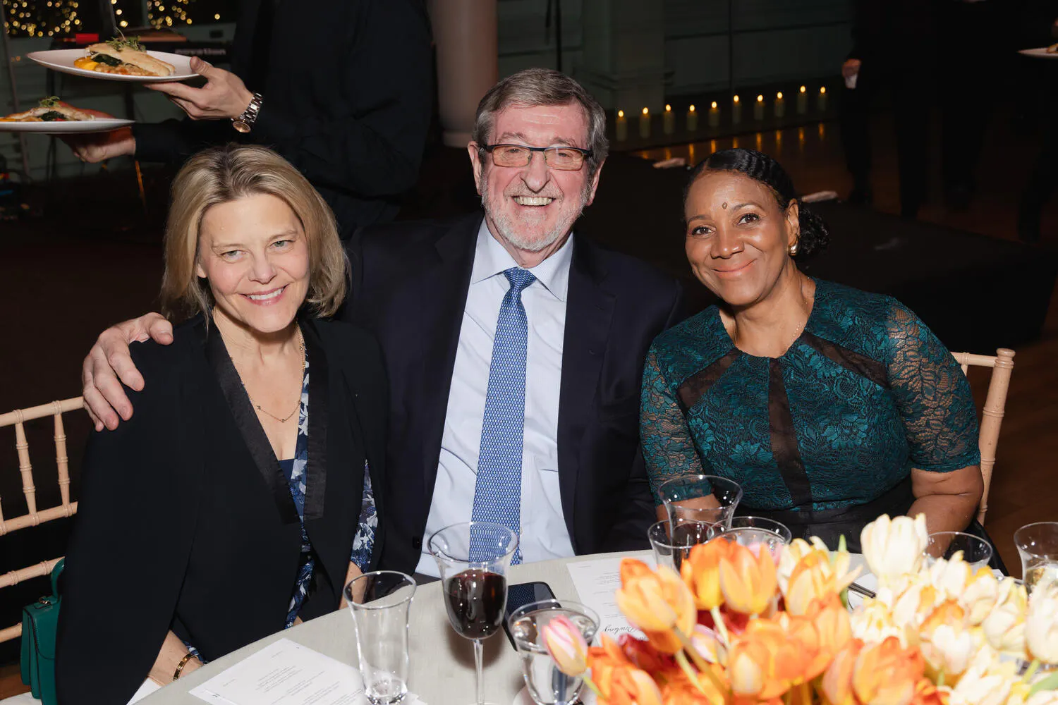 Christine Goppel, Michael Dowling, and Orlene Arrieux
