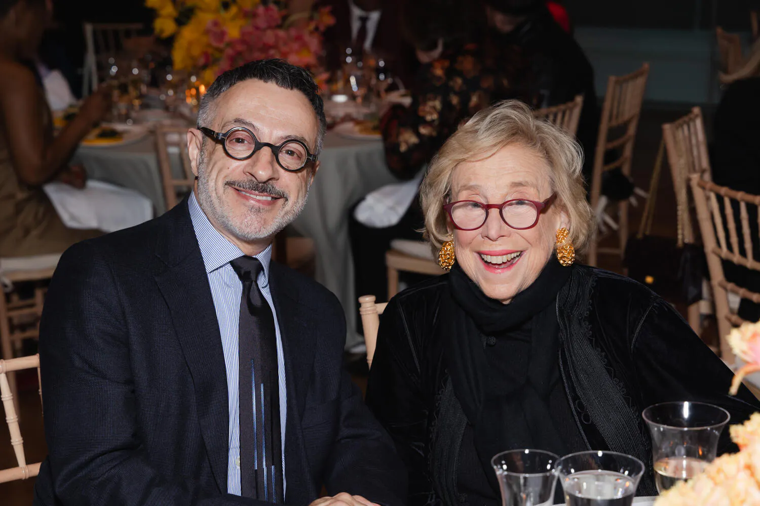 Peter Speliopoulos and Linda Wachner