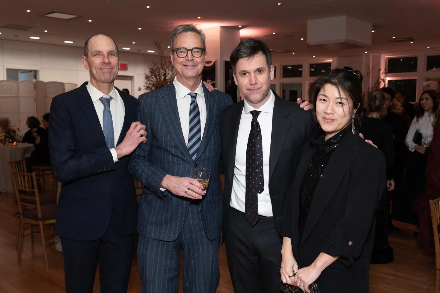Benjamin Weil, James B. Stewart, Carlos Tome, and Theresa Kim