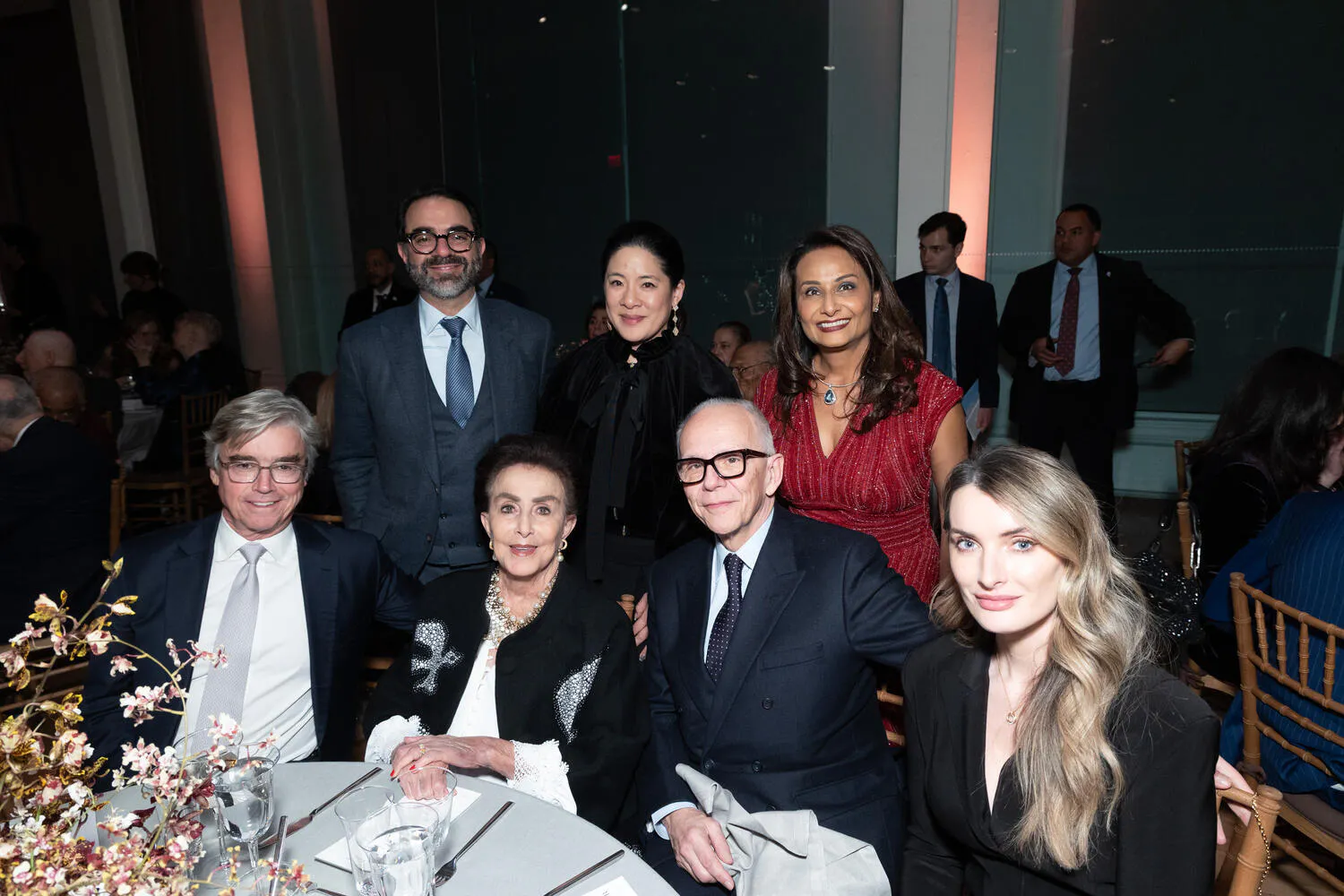 Thomas Maheras, Sarkis Jebejian, Mercedes T. Bass, Sabrina Fung, Robert Couturier, Ila Paliwal, and Esmina Becovic